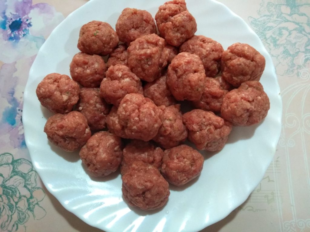 Albóndigas preparadas