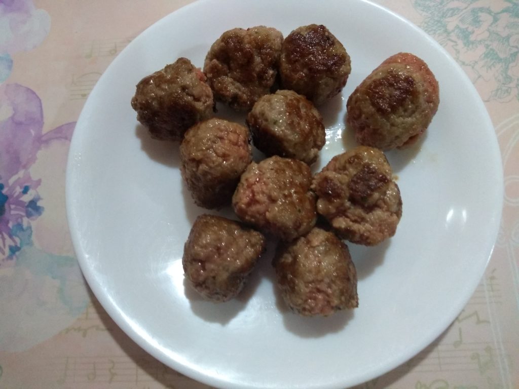 Albondigas en salsa ¡bolitas de amor! 