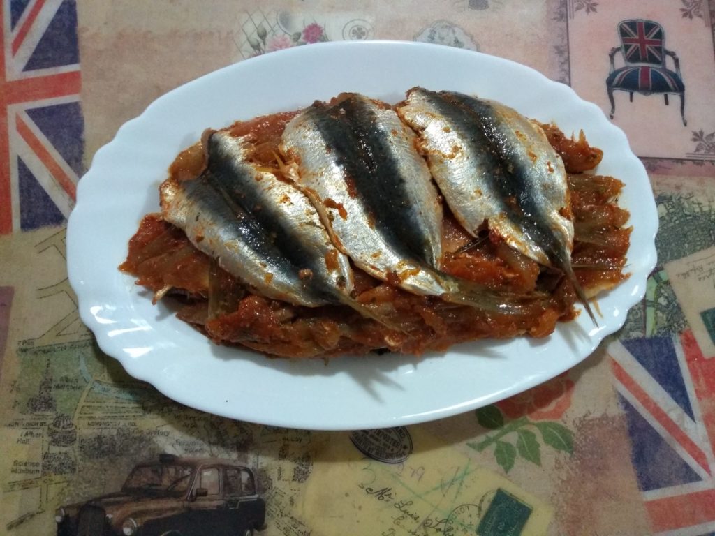 Sardinas adobadas