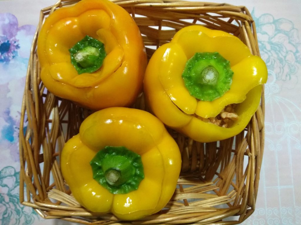 Tapar pimientos