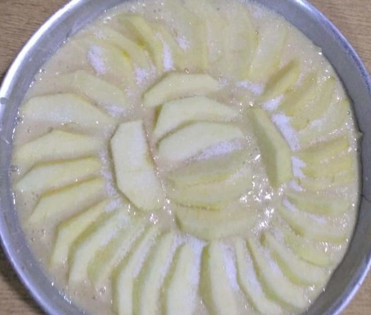 bizcocho de manzana