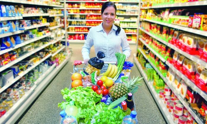 si compras con hambre descontrolas lo que compras