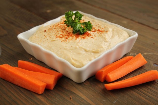 Hummus de garbanzos