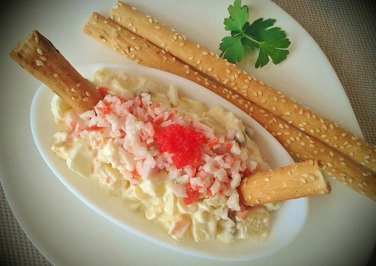 Ensaladilla con surimi