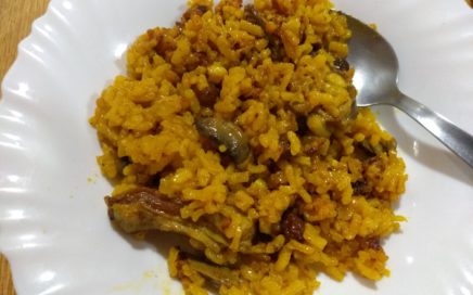 Arroz con cordero Morisco en Navidad