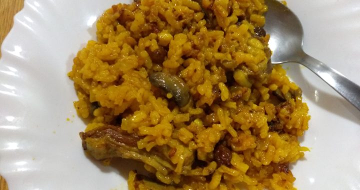 Arroz con cordero Morisco en Navidad