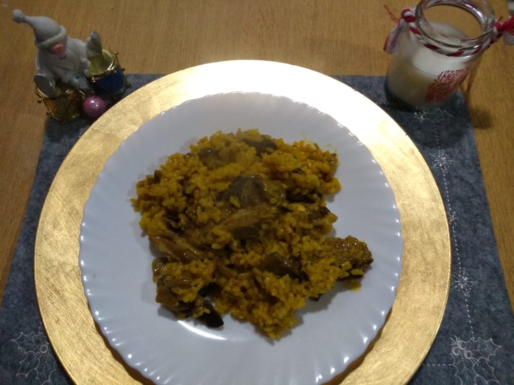 Arroz con cordero Morisco en Navidad 