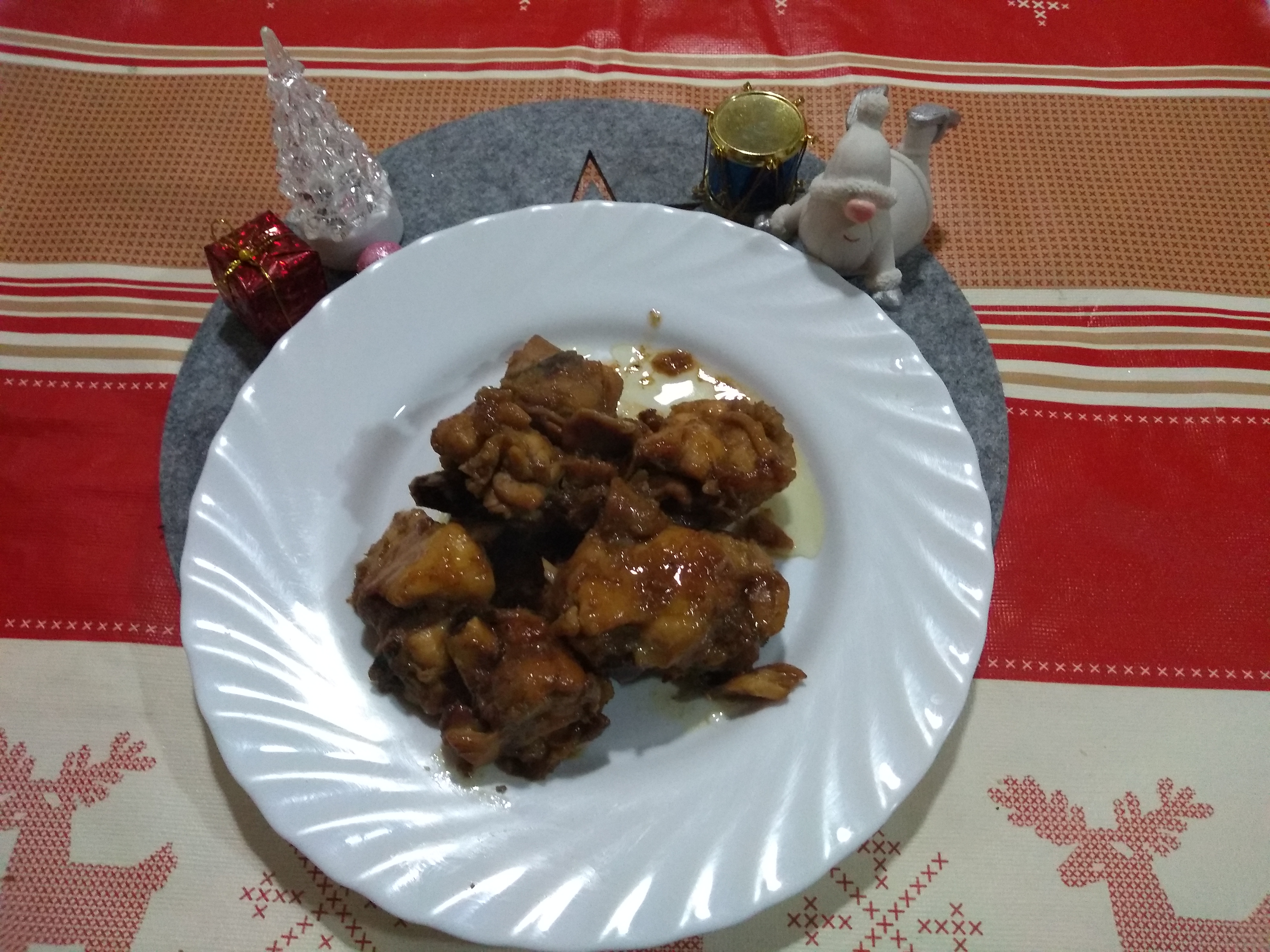 Pollo a la Miel por Navidad ¡Genial!