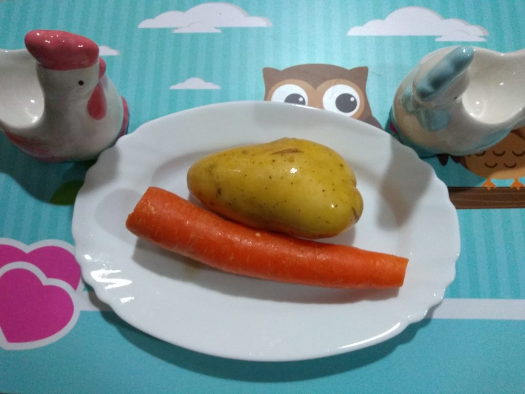 Patata y zanahoria