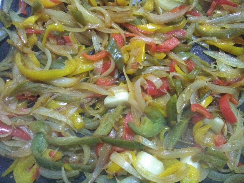 Verduras pochadas