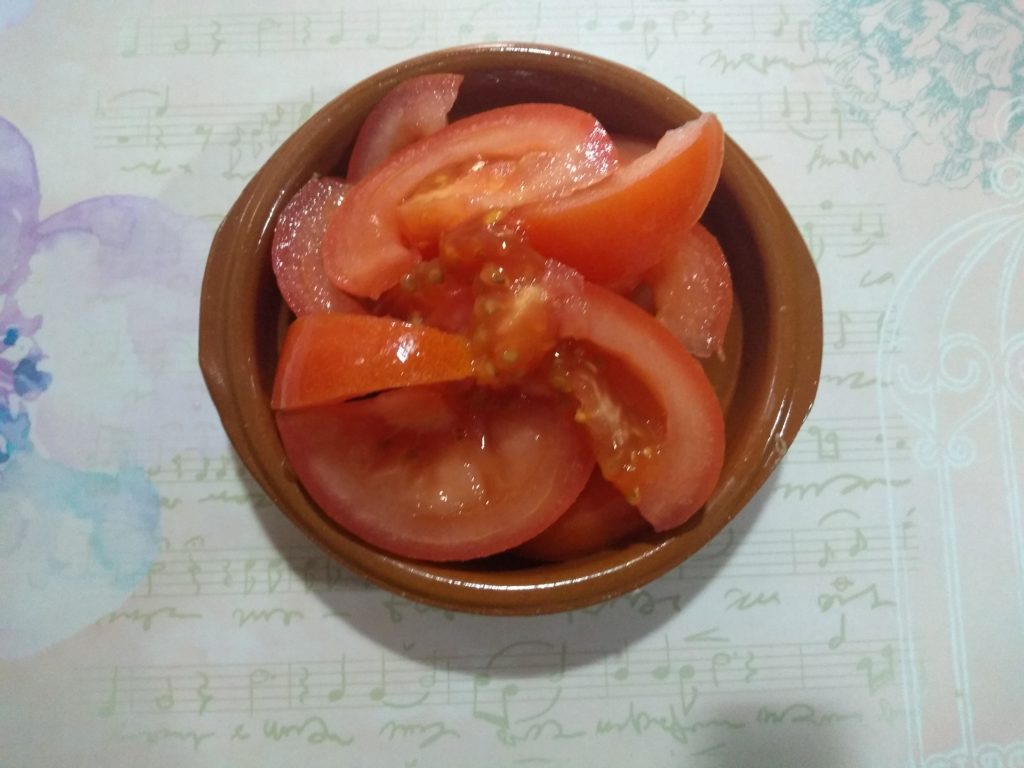 Tomate en gajos