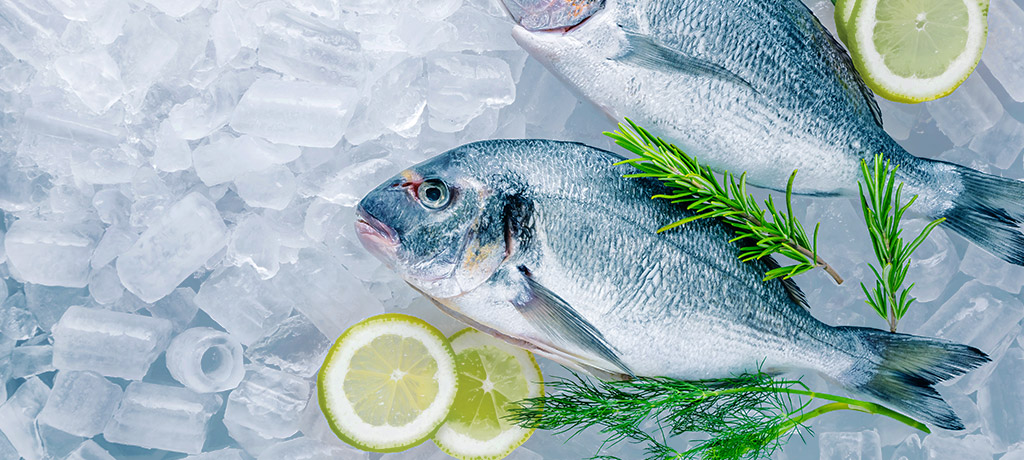 Pescado en hielo