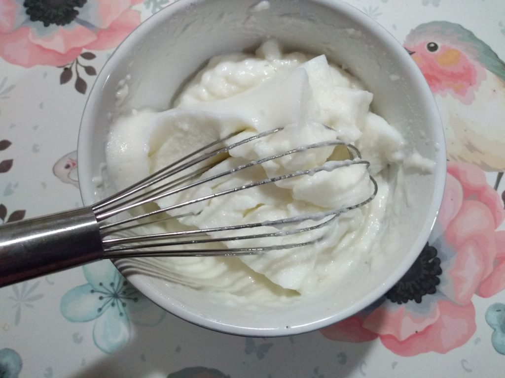 Mousse de fresa light