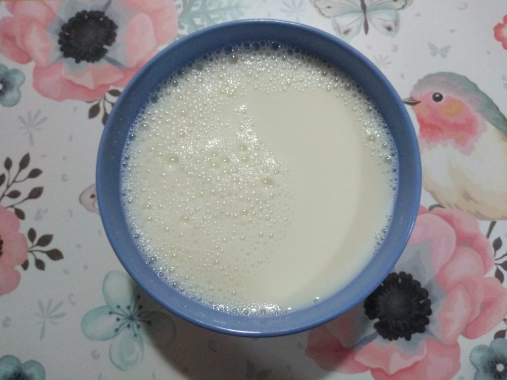 Leche desnatada