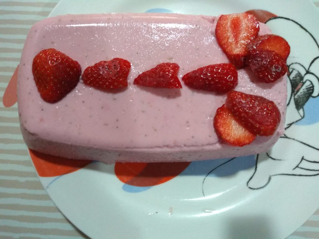 Pastel pink panter de fresa