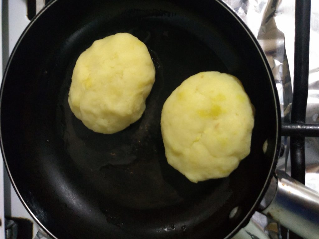 Sorpresas de patata a la japonesa 