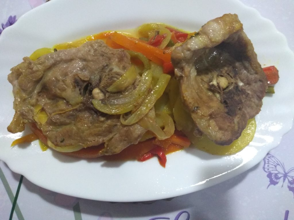 plato de cordero