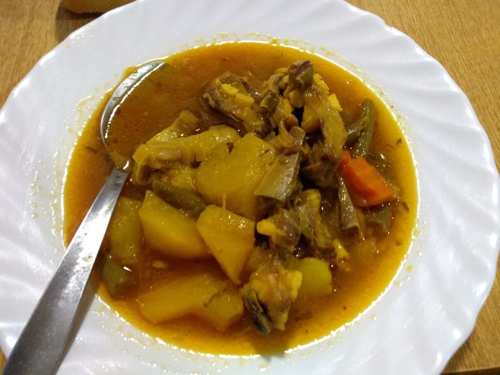 Patatas con cordero de Burgohondo