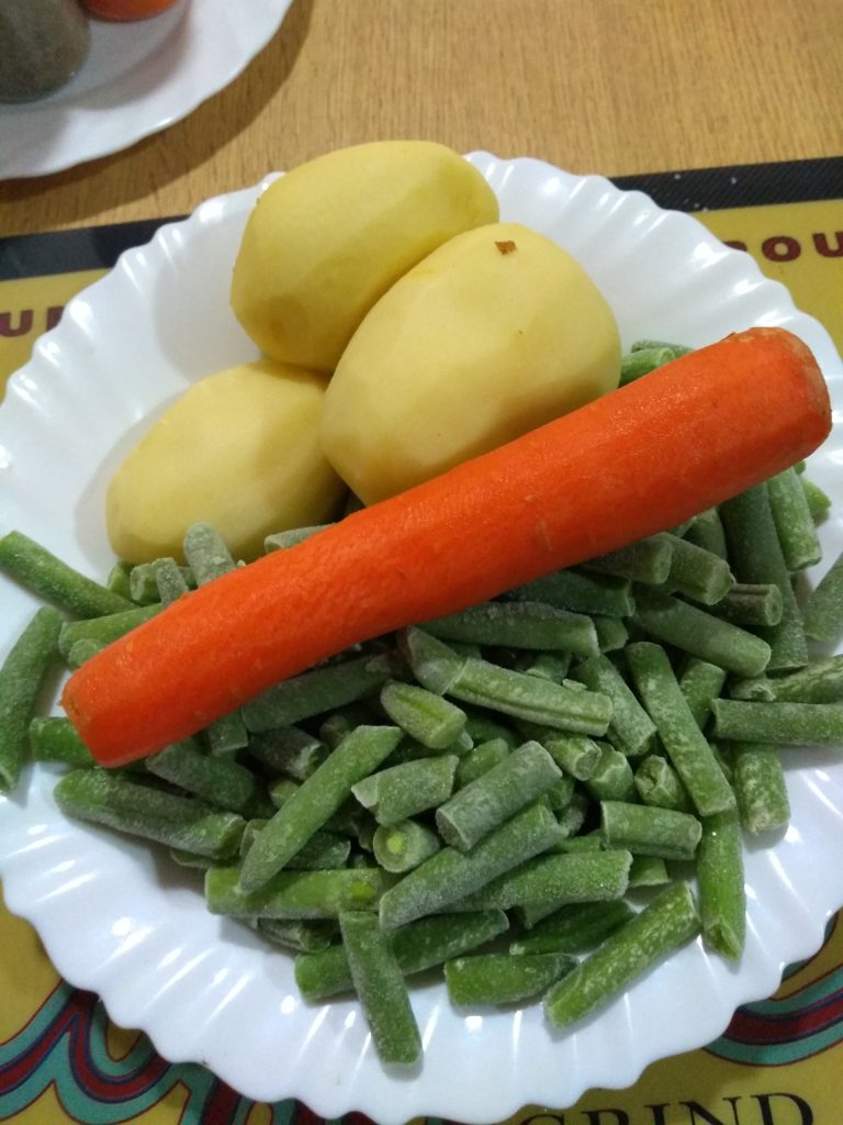 Patatas con cordero de Burgohondo