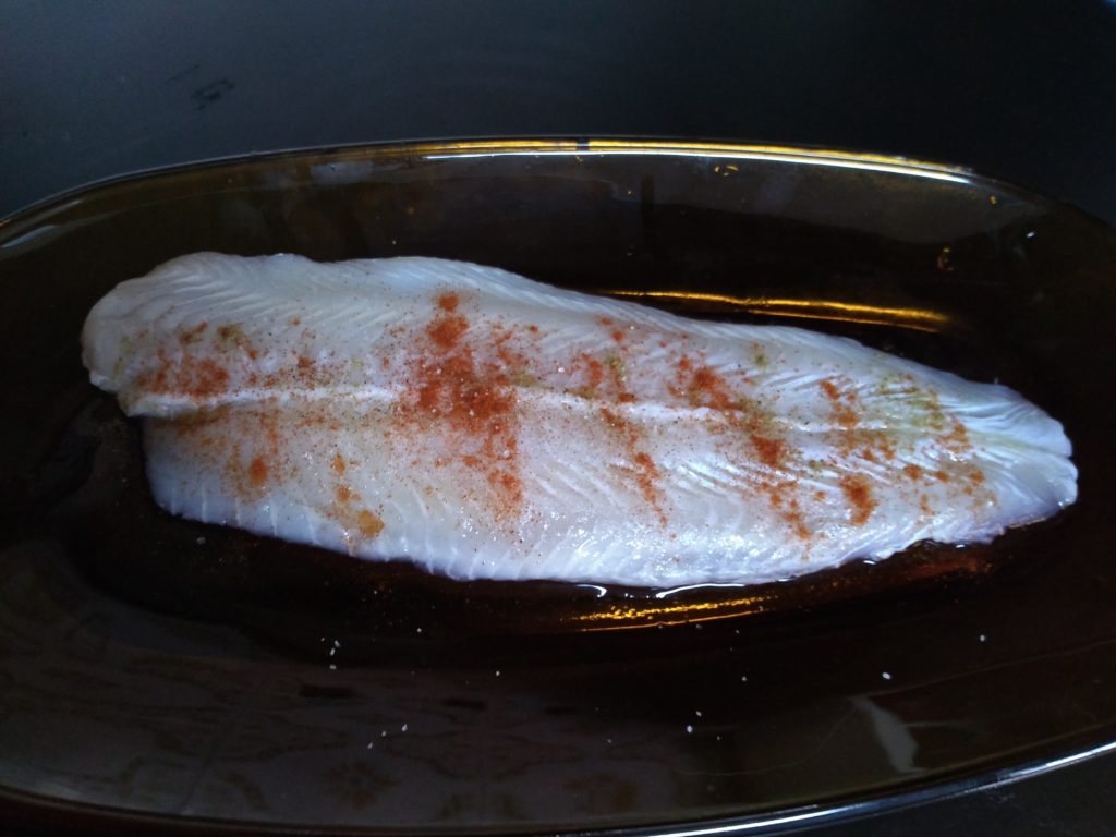 Pescado aliñado