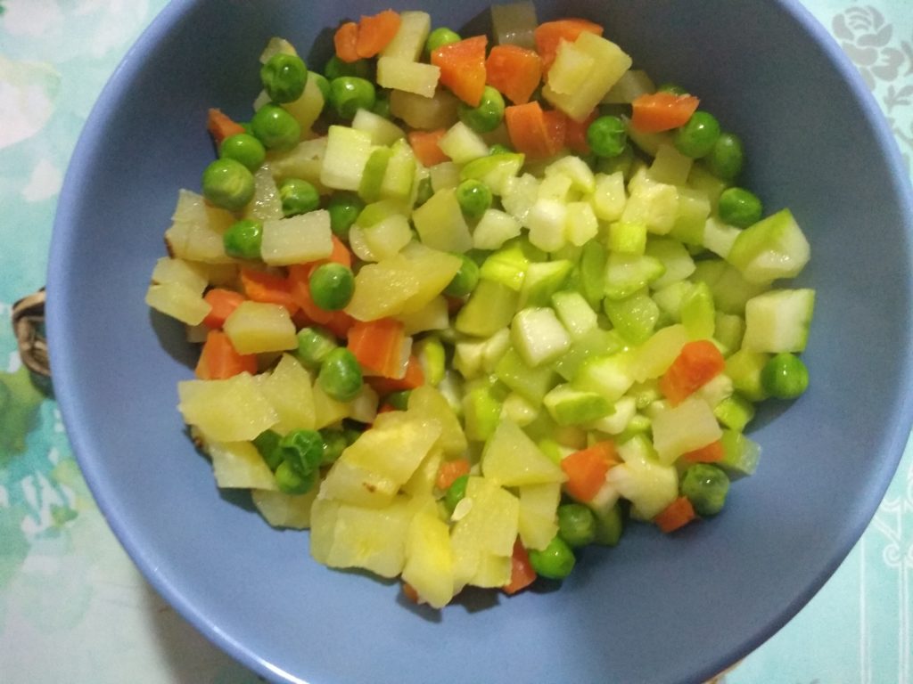 verduras preparadas